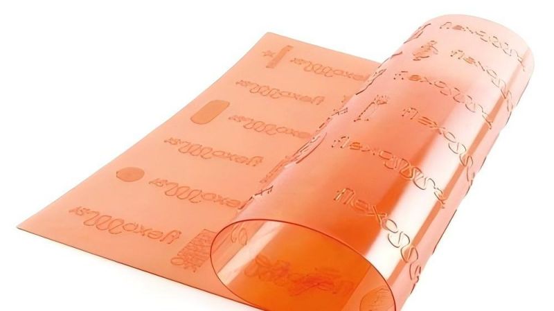 Printing Plate of Flexo Printing Press for Sterilization Pouches