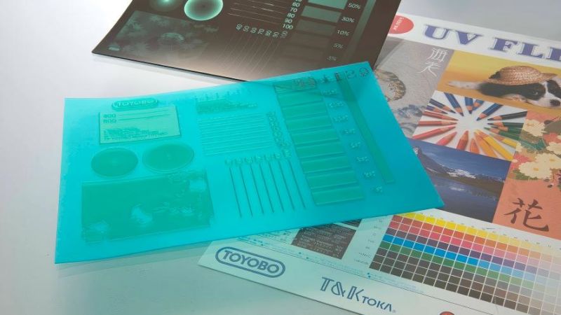 Printing Plate of Flexo Printing Machine for Corn Grain Seed Packaging