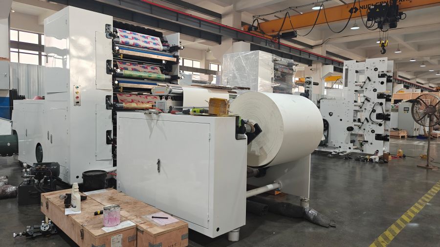 1-MJRY Series Stack Type Flexo Printing Machine for Coke Paper Cup