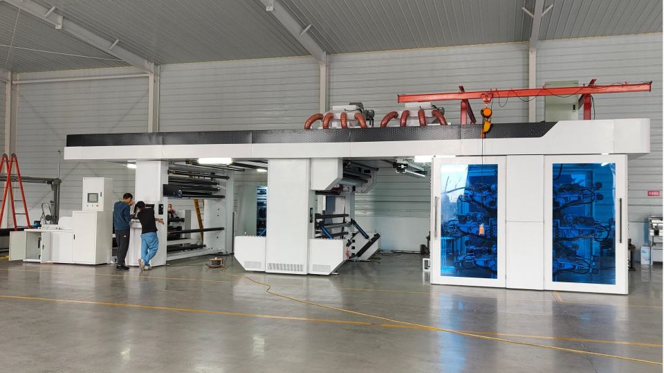 1-CI Type Flexo Printing Machine for Biscuit Wrapping Paper