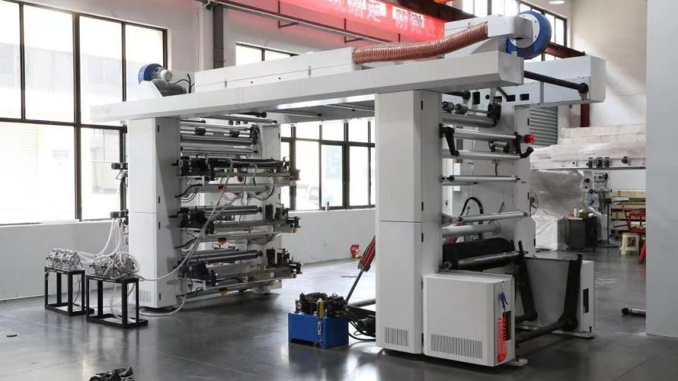 5-Stacking Flexographic Printer for Nougat Wrapping Paper