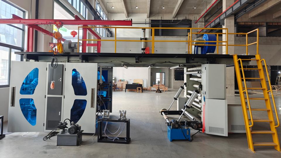 8-Central Cylinder Flexo Presses for Coffee Bean Wrapping Paper