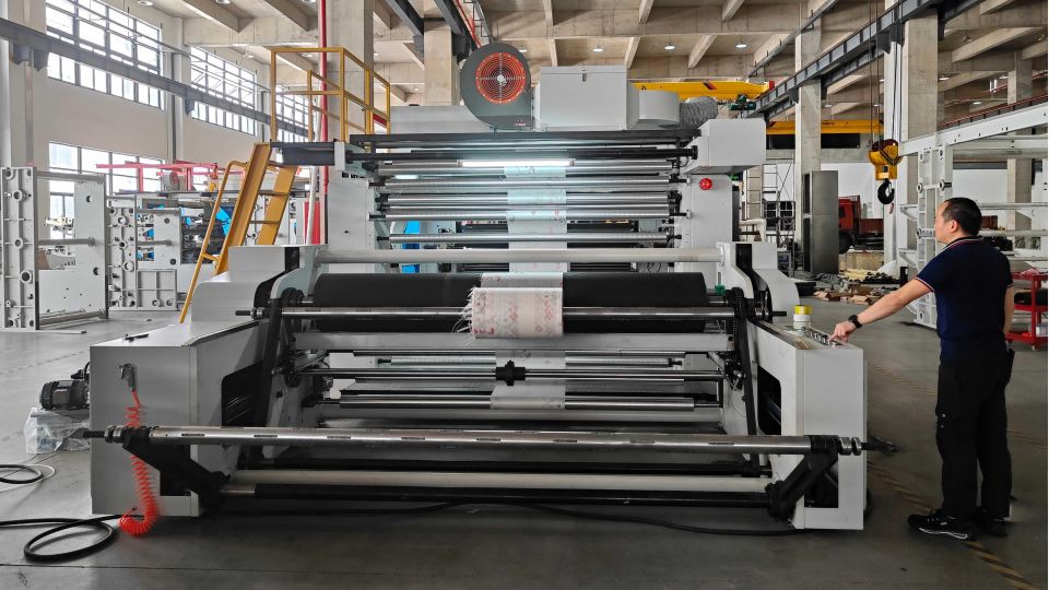 4-Flexo Printing Machinery for PE Film Baby Diaper Breathable Pants