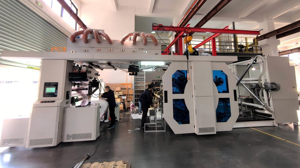 7-Flexo Printer for Soft Plastic Packing Juice Foil Film