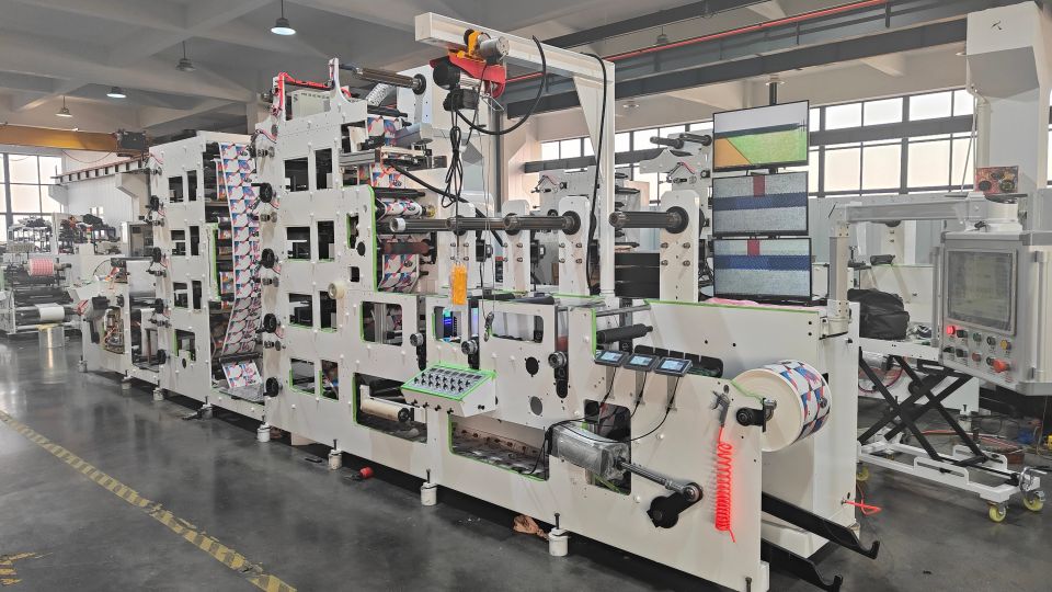 1-Stack Type Flexo Printing Machine for Mineral Water Bottle Label