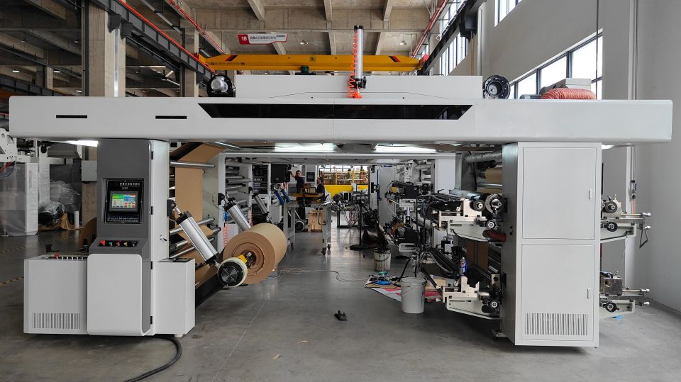 4-Flexography Printing Machine for Soy Milk Paper Cup