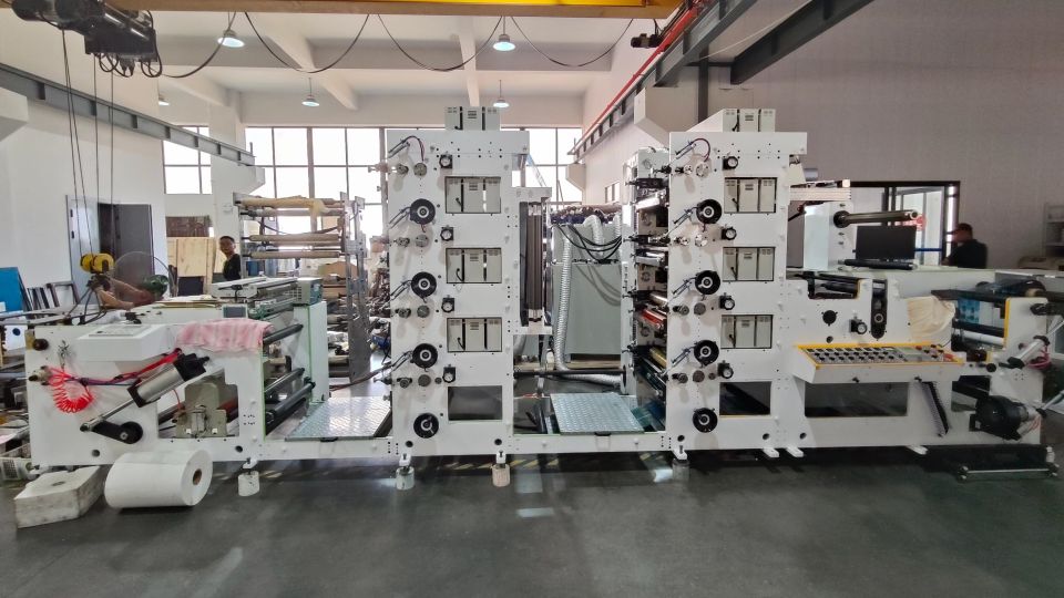 6-Flexo Printer for Black Tea Paper Cup