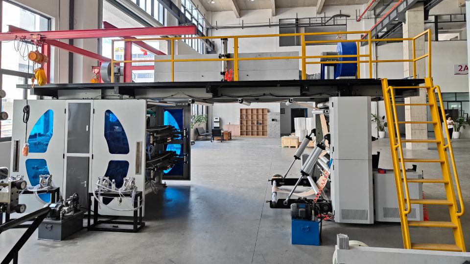 3-Central Impression Flexo Printer for Hot Dog Wrapping Paper