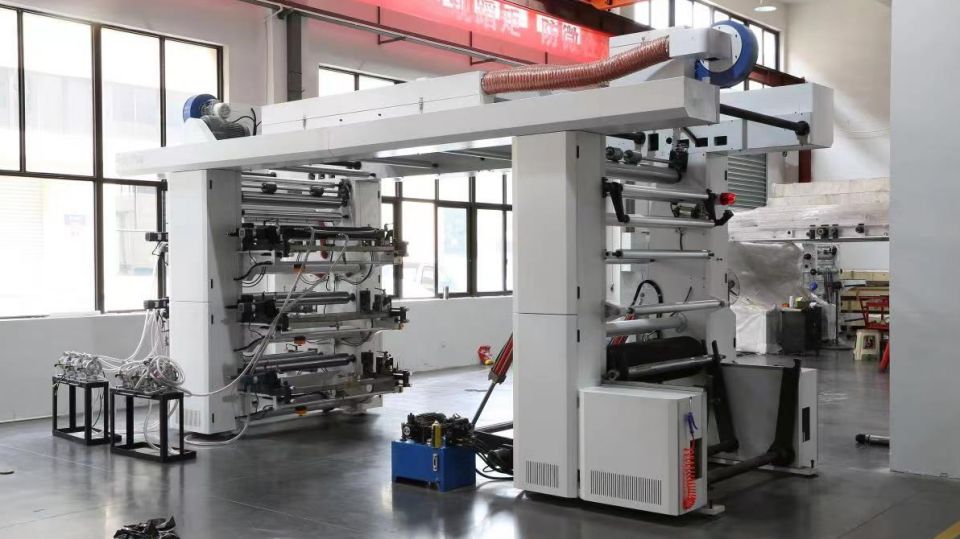 6-Stacked Type Flexographic Machine for Sandwich Wrapping Paper