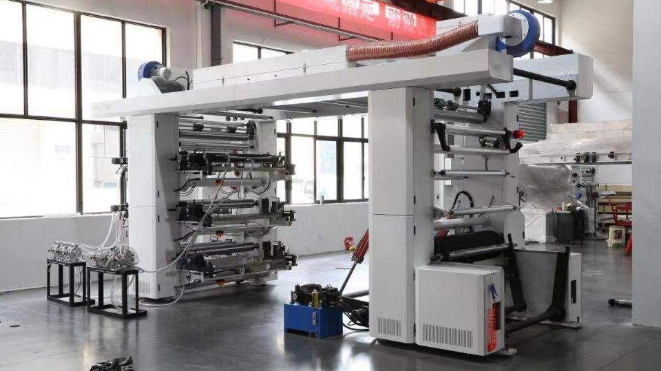 配图4-Flexographic Printer for Hamburger Wrapper