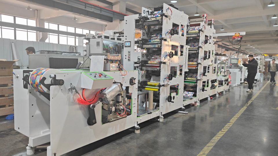 4-Flexographic Printer for Spice Bottle Food Labels