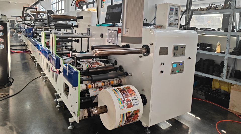 2-Flexographic Printing Machine for PE PP Film Sticker Label