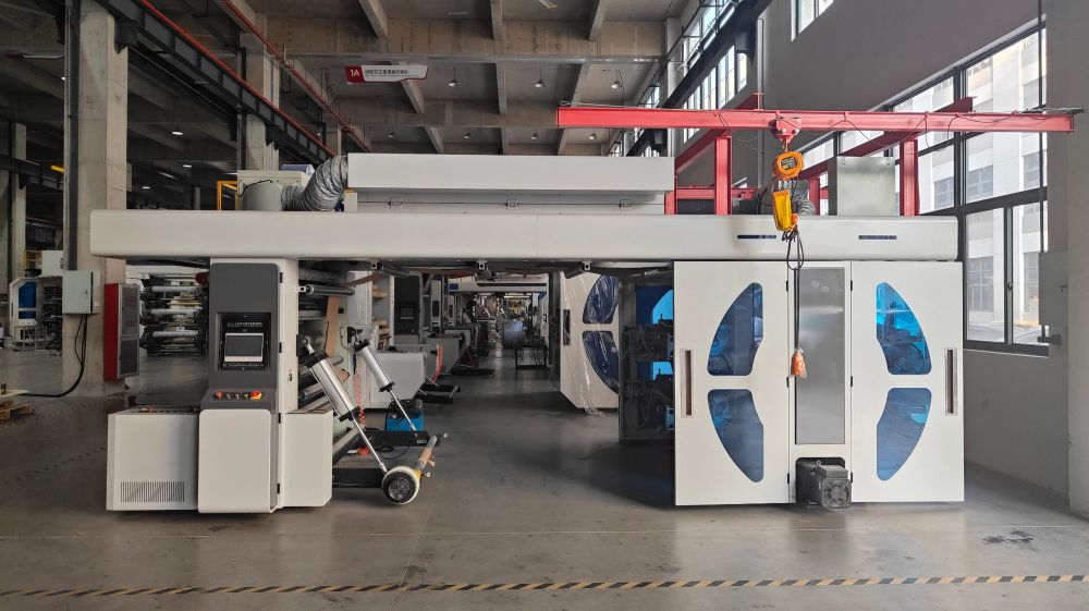 3-Flexographic Press for Non-Woven Fabric Gown