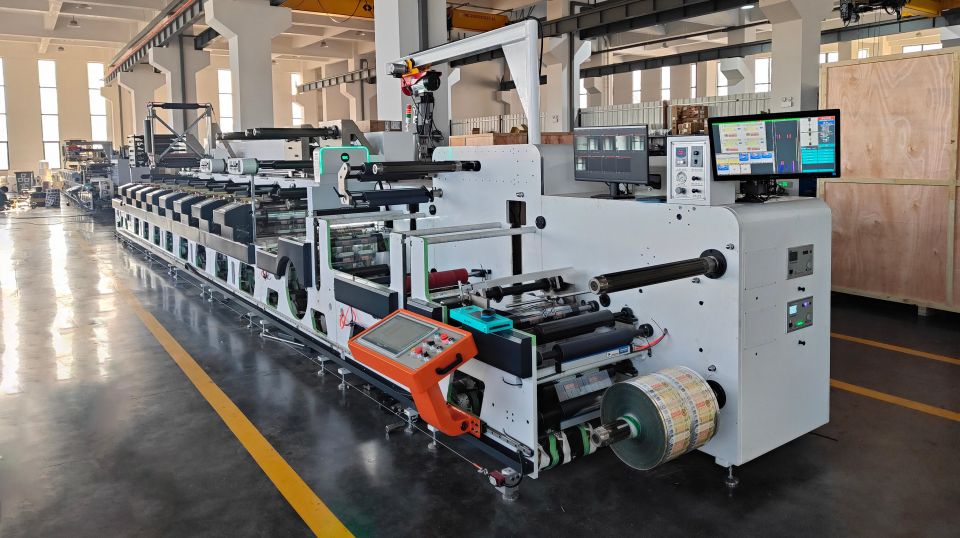 配图6-Flexographic Printing Machine for Shipping Labels