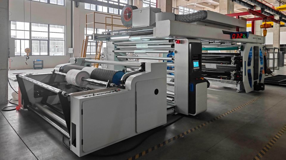 配图2-Flexo Printing Machine for Plastic Film