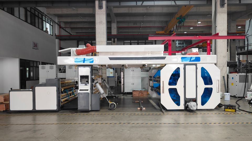 配图3-Flexo Printing Machine for Cosmetic Film