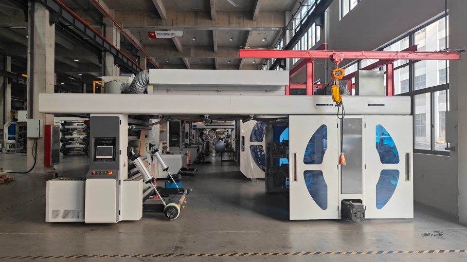 配图7-Flexographic Printing Machine for PET PP Film