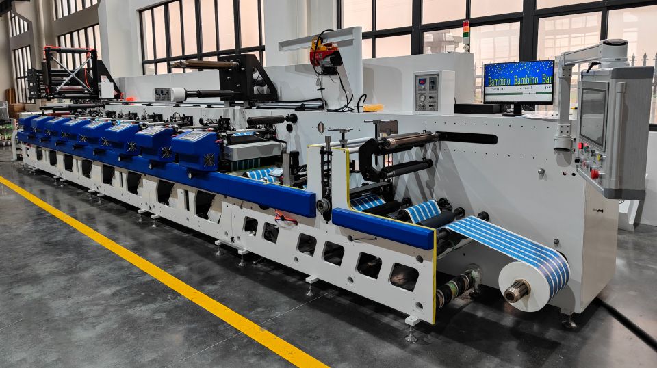 配图8-Flexo Press for Shrink Sleeve Label