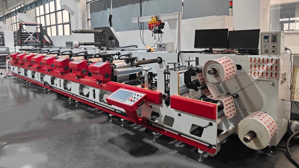 配图2-Flexo Printer for Food Packaging Labels