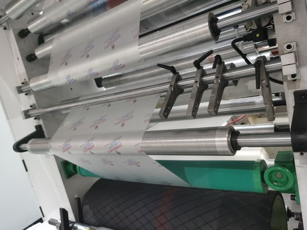 17-Rewinding Unit of CI Flexo Printing Machine for Seaweed Fiber Non-Woven Bag