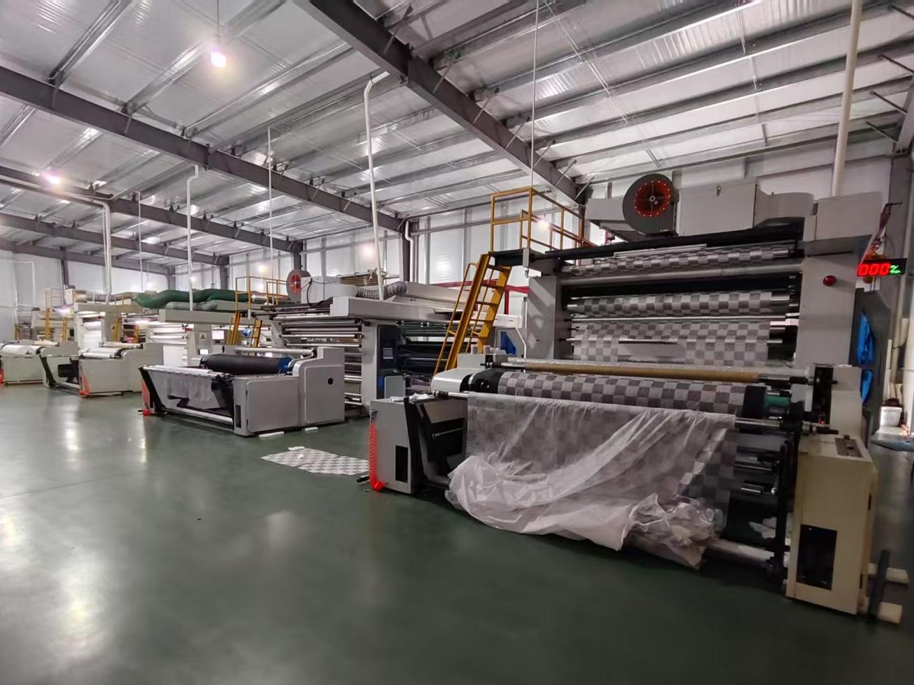 4 Color 2400mm Width CI Type Flexo Printing Machine for Non-Woven