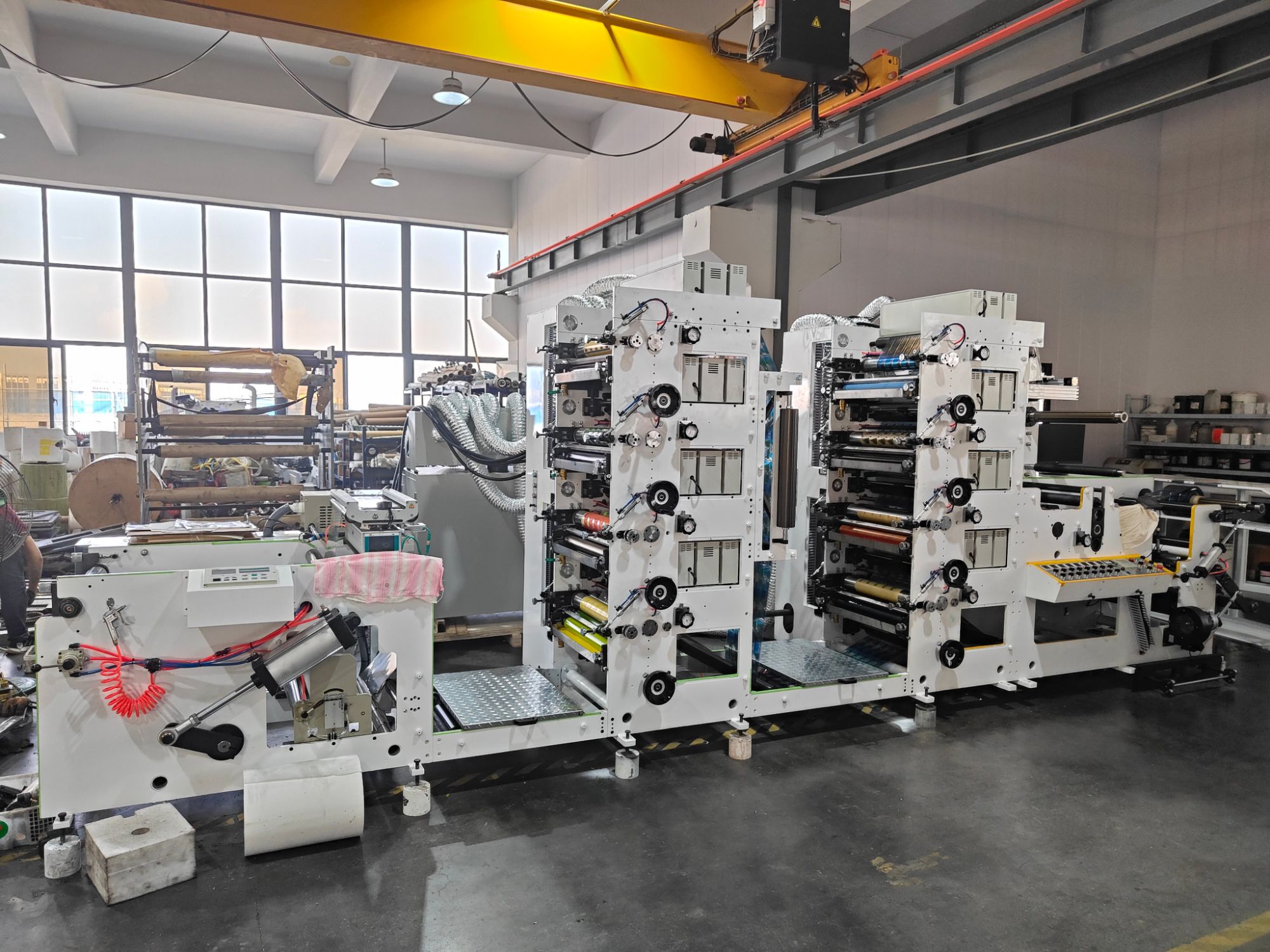 Stack Flexo Press For Labels, Aluminum Foils, Plastic Film, Paper