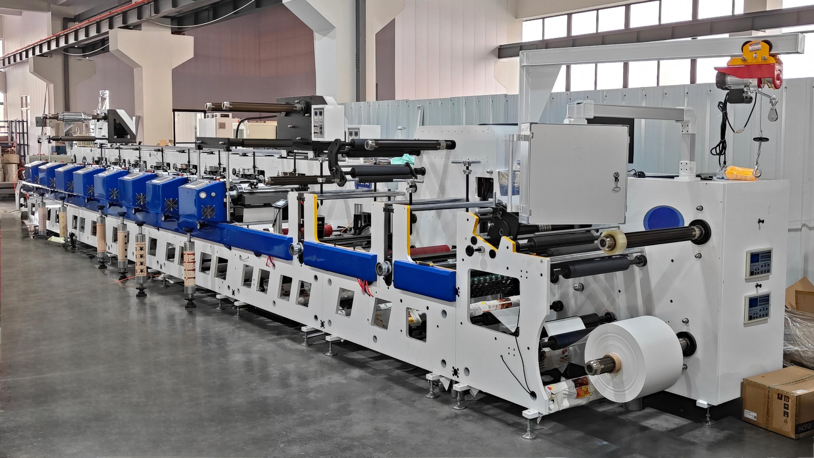 配图19-MJUT Series Inline Type Flexo Label Printing Machine