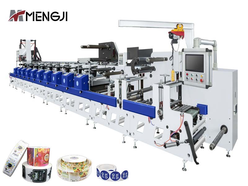 Suoraviivainen fleksotulostin lääketieteellisten pullojen etiketeille