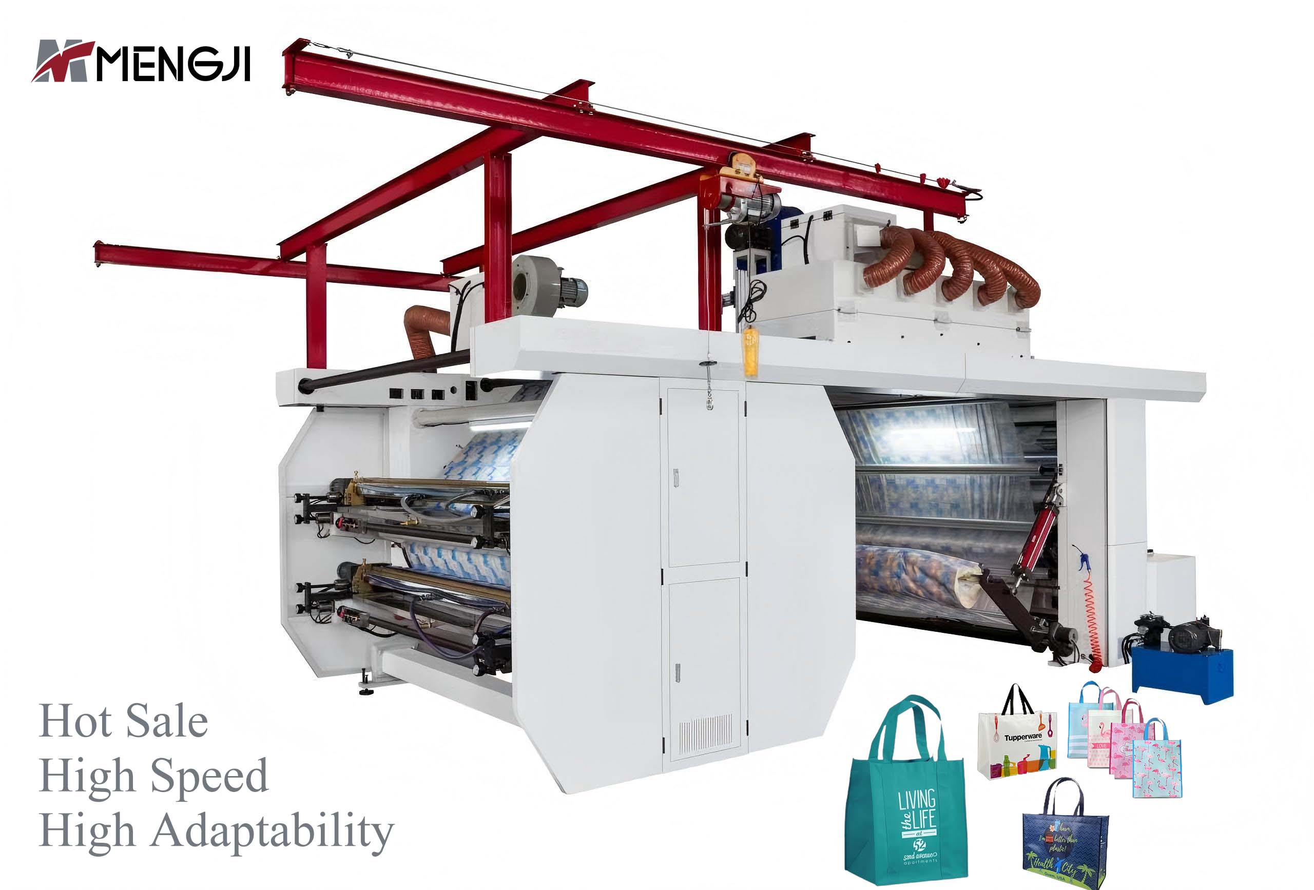 CI Type Flexo Printing Equipment With Servo Motorfor Transparent Paper Bag