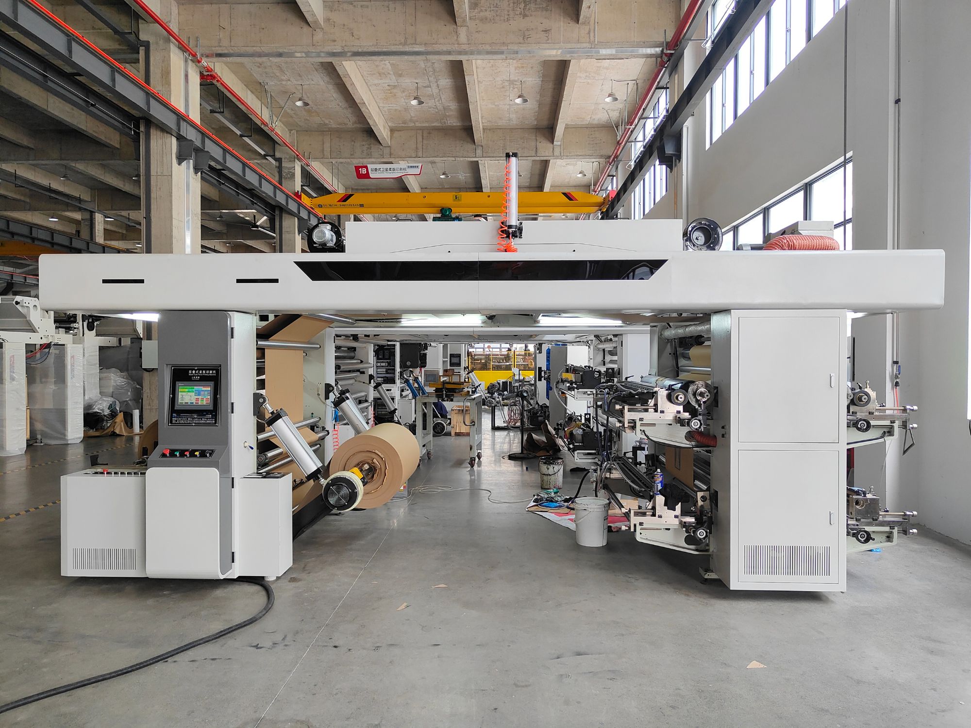 4-Color Stacking Type Flexo Printing Machine for Kraft Paper