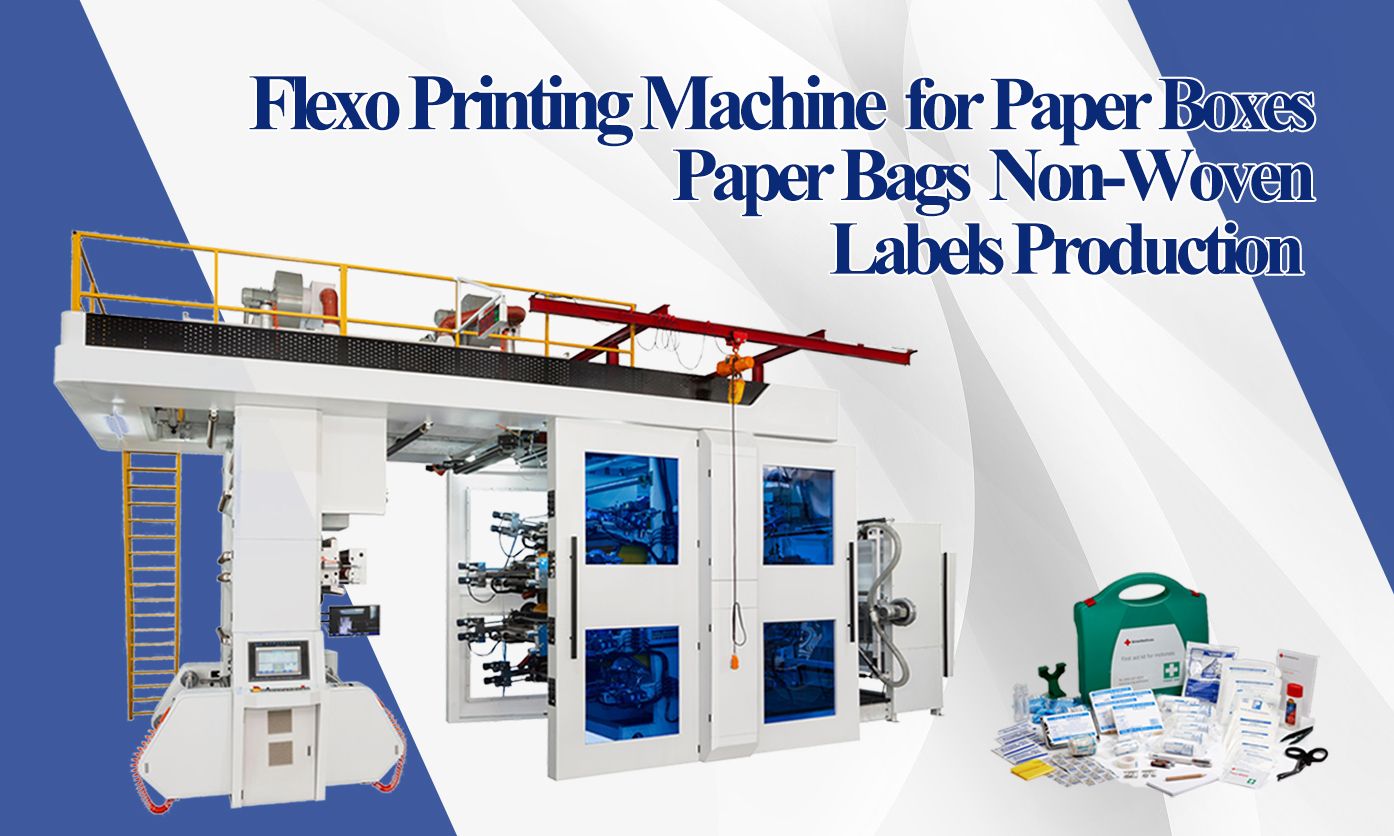 Mesin Cetak Fleksibel Drum CI Dengan Sistem Inspeksi Video untuk Iklan Supermarket, Belanja Promosi, Tas Non-Woven Datar