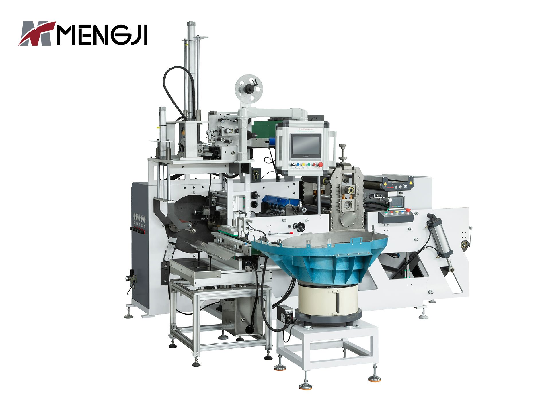 Mesin Pemotong & Pemotong & Penggulung Rotary Otomatis Penuh untuk Label, Stiker, Film Kemasan, dan Gulungan Kertas