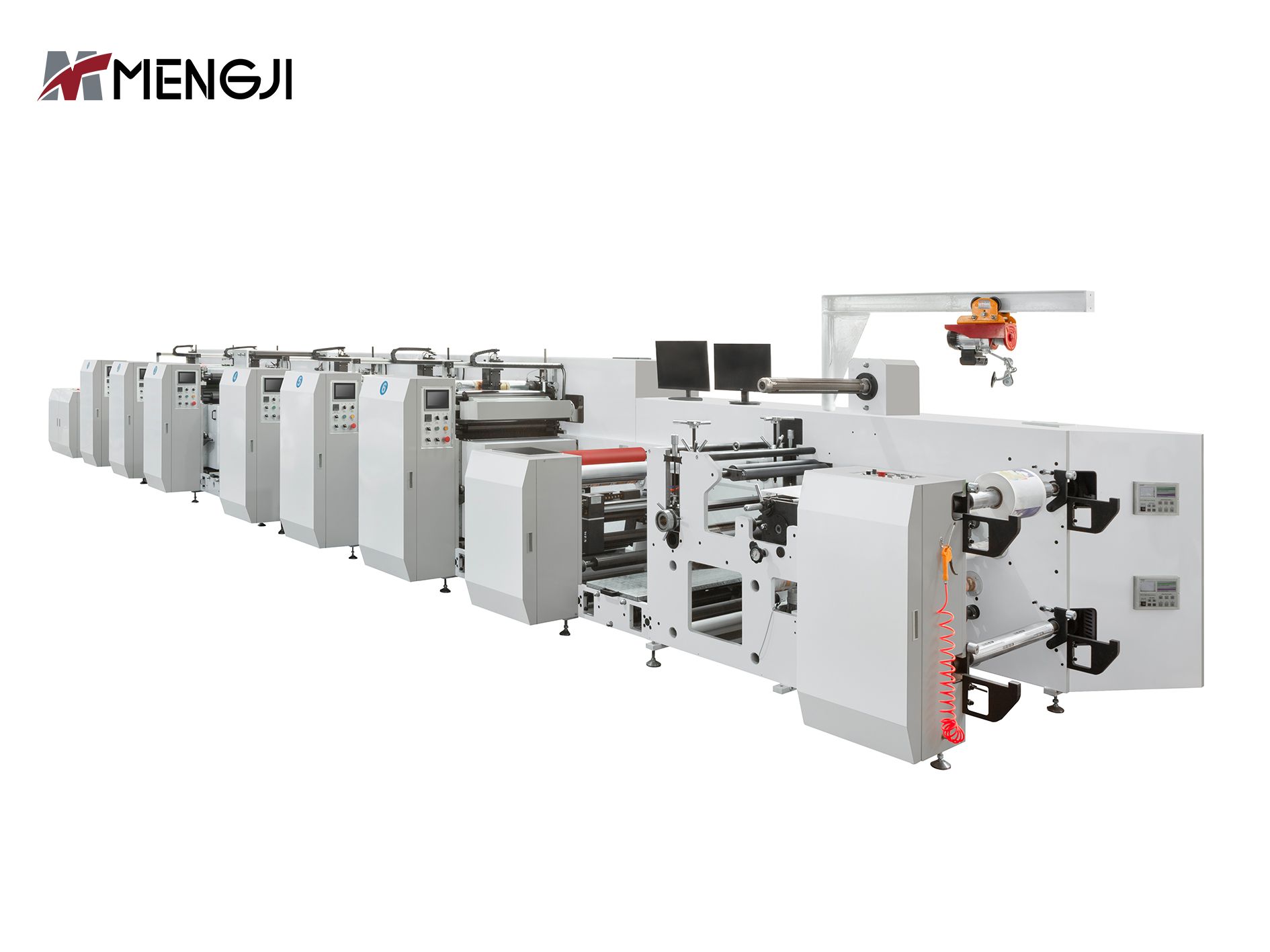 Modulaarinen fleksopainokone paperille PE BOPP ja foliolle