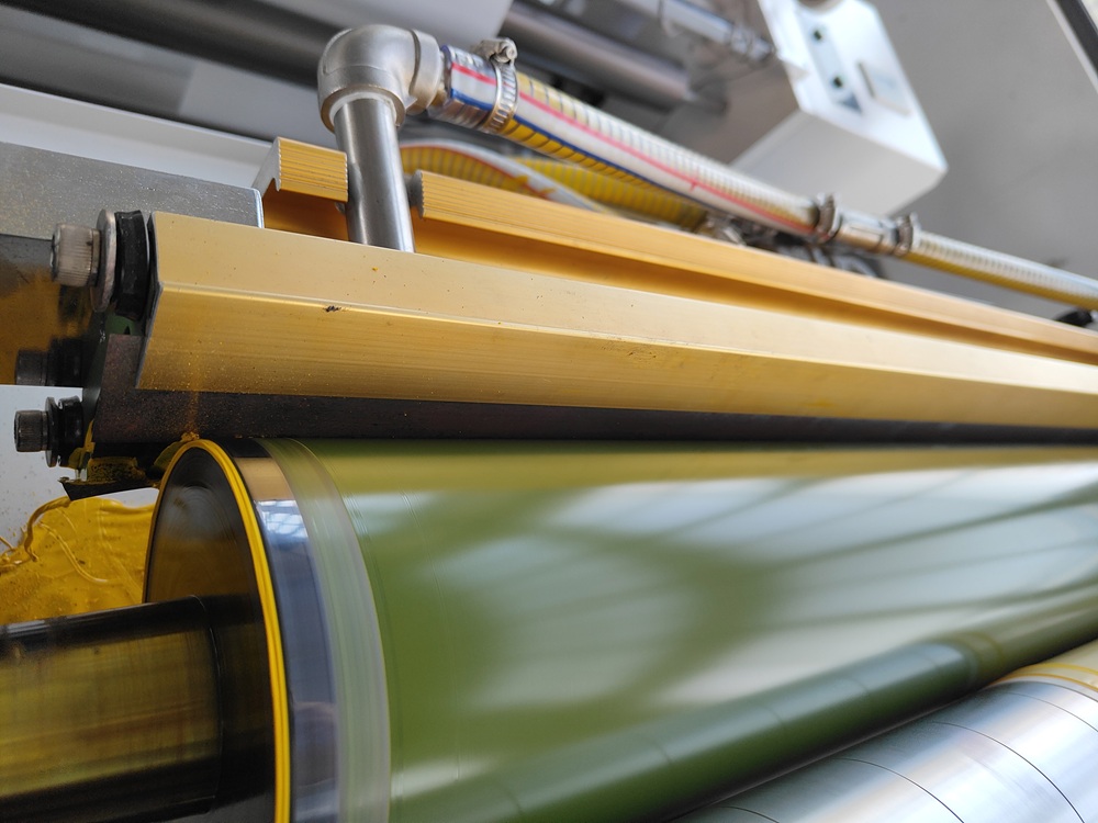 33-Ceramic Anilox Roller of Inline Flexo Press for Labels PrintUnit3