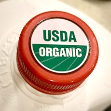 bottle label