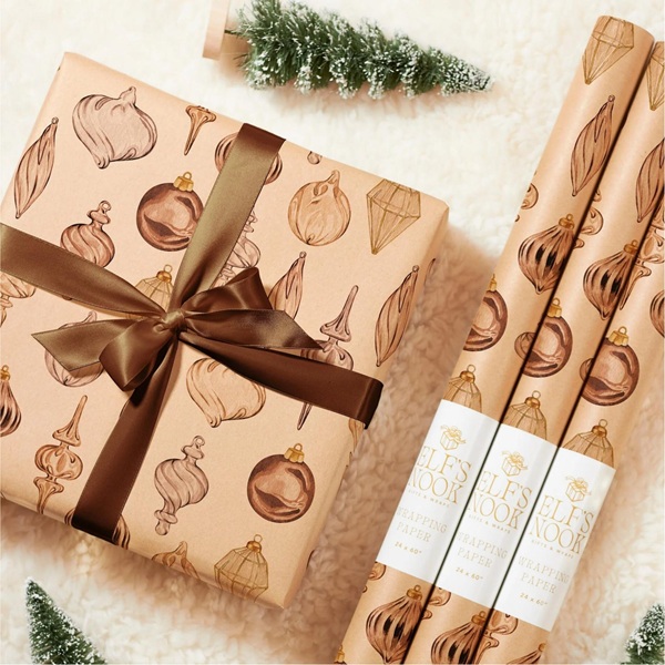 gift wrapping paper
