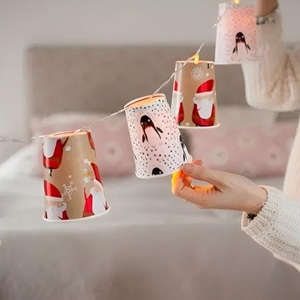 配图10-Paper Cup for Christmas Decorations