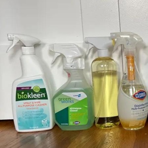 disinfectant labels