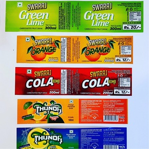 2-soft drink labels