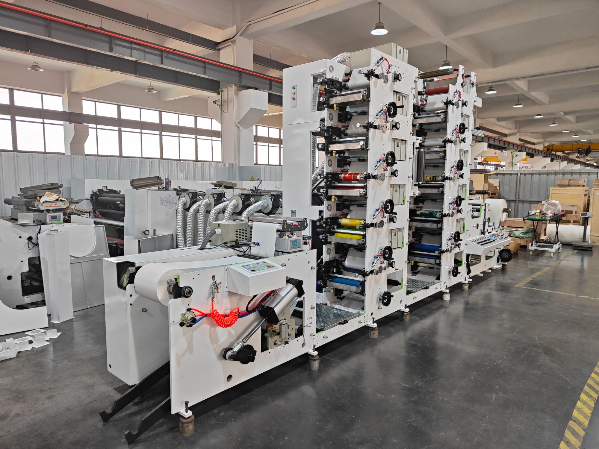 Stack Flexo Printing Machine for Food Packaging Labels