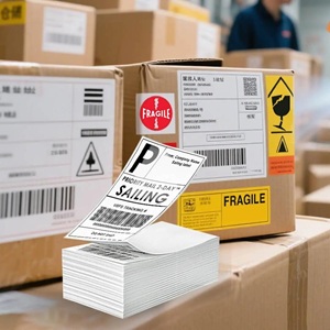 Takeaway Food Containers 12-Shipping Label