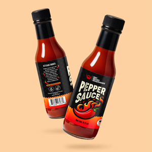 9-Sauce Bottle Labels