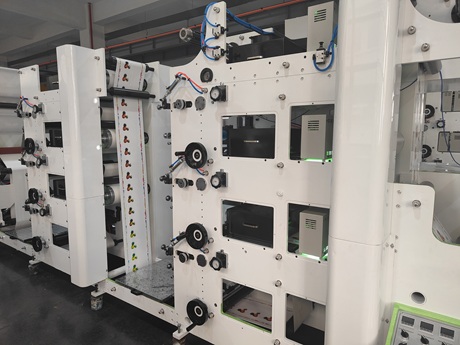 -Drying System of Stack Type Flexo Press for Hamburger Boxes Printing Unit 1