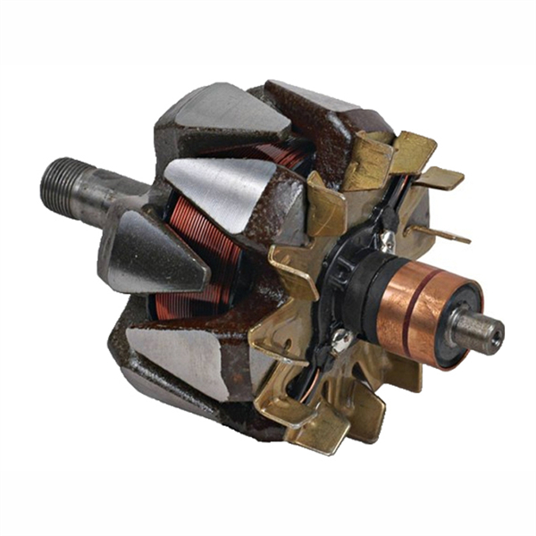 The role of the alternator rotor in converting mechanical energy to electrical energy