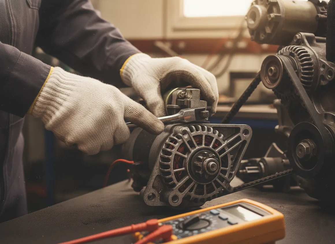 3 Top 5 Regular Maintenance Checks for Starter Motors and Alternators Brushes Bearings Voltage Output-3