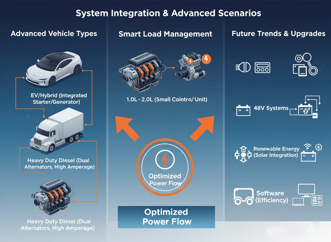 5 Choosing the Right Starter Motor or Alternator Matching Vehicle Model Engine Size  Electrical Load-3