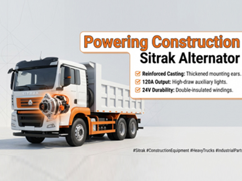 Сохтмони барқӣ: Устувории стартерҳои 24V барои таҷҳизоти Ситрак ва вазнин