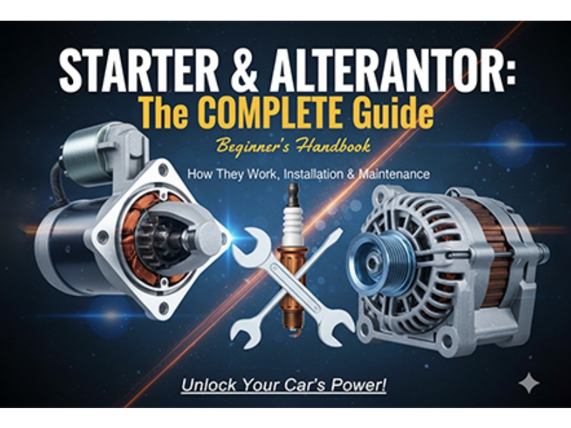 Посібник для початківців: пояснення стартерів та генераторів змінного струму автомобіля — принципи роботи, встановлення та обслуговування
