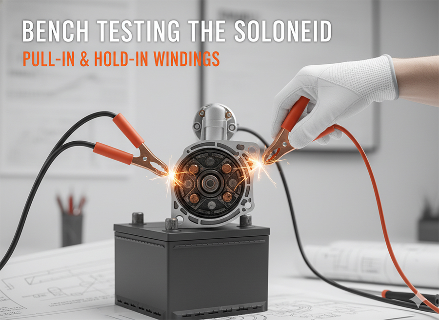 Solenoid bench test