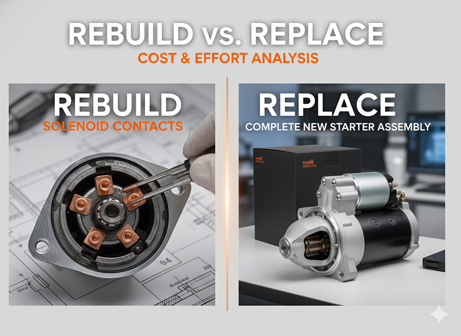 Starter solenoid troubleshooting